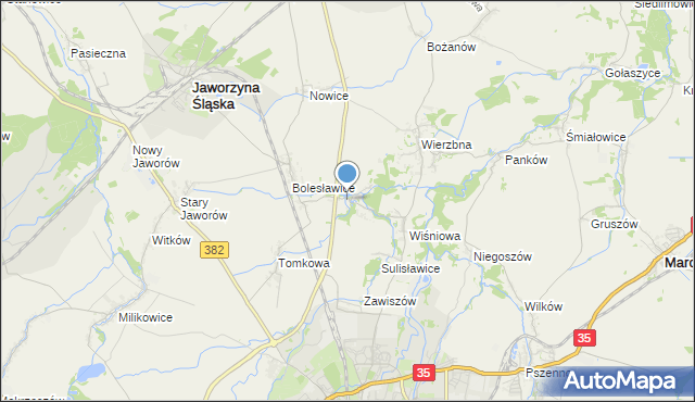 mapa Bagieniec, Bagieniec na mapie Targeo